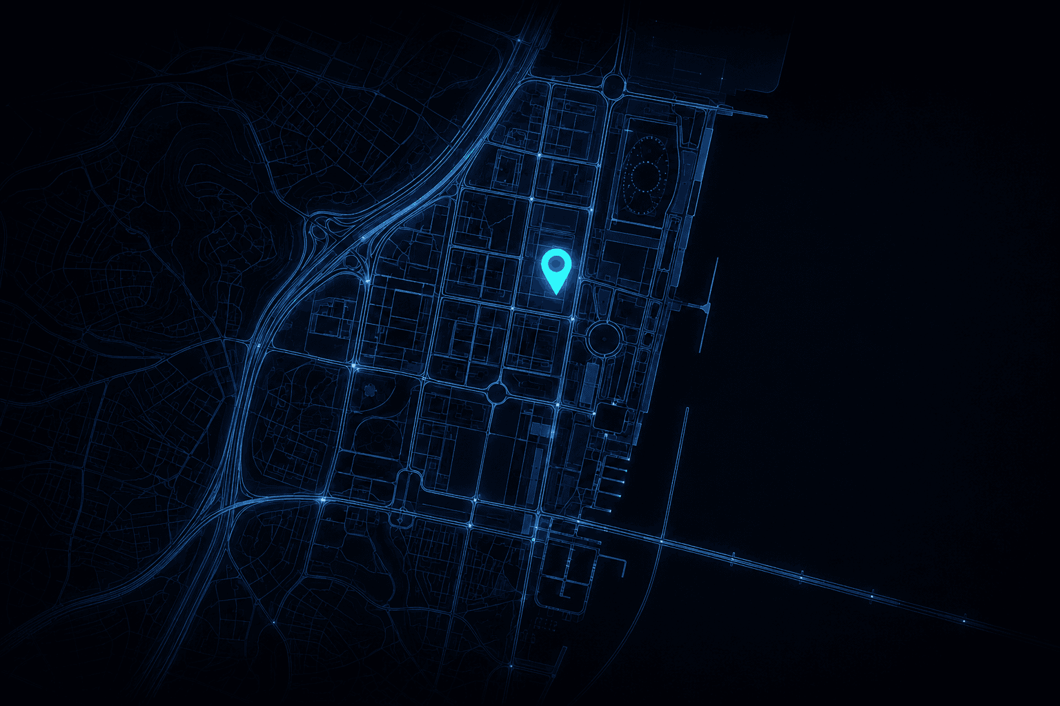 Map of the Cerberus office at Alameda dos Oceanos 27, Lisbon 1990-197, Portugal
